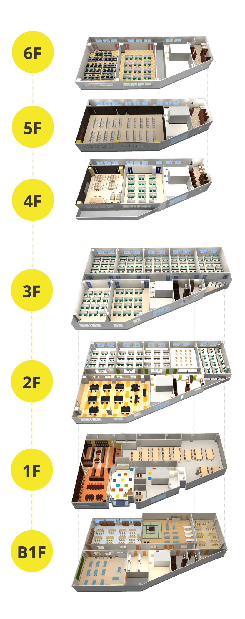 第3校舎フロアマップ